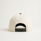 Core Snapback Hat – Off-White / Black | 100% Cotton Unisex Cap UAE