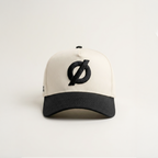 Core Snapback Hat – Off-White / Black | 100% Cotton Unisex Cap UAE