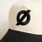 Core Snapback Hat – Off-White / Black | 100% Cotton Unisex Cap UAE